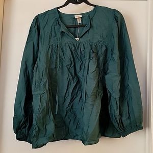 Long sleeve boho shirt